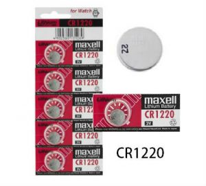 Maxell CR1220 3V Lithium Battery (Each)